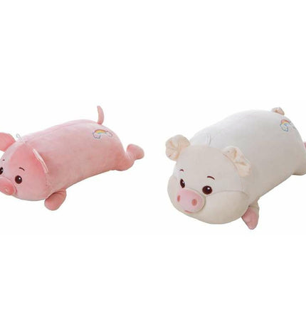 Soft 38 cm pig cuddly toy from BigBuy Fun, plush piglet toy ideal for children and play.