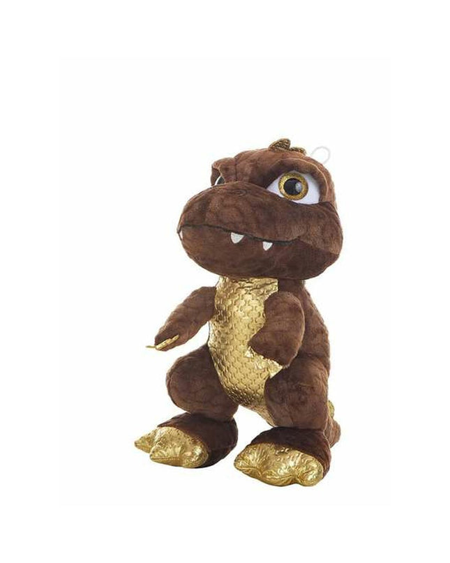 BigBuy Fun Saint Draak plush toy, 55 cm soft stuffed dragon for children, featuring detailed scales and friendly expression.
