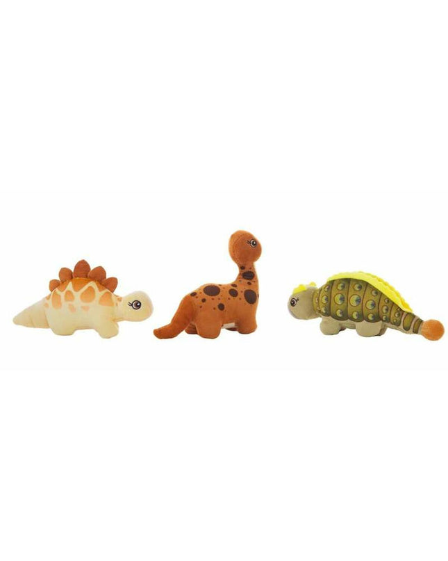 Soft plush dinosaur toy from BigBuy Kids, featuring a cuddly green dino with friendly eyes, suitable for children.