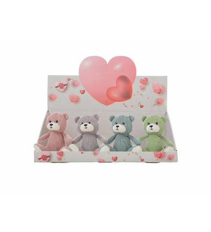 Soft plush teddy bear toy from BigBuy Kids, cozy and ideal for cuddling, part of the soft toy and games collection.