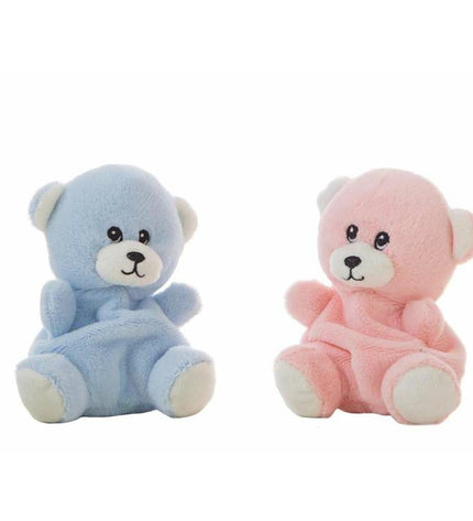 Soft plush teddy bear toy by BigBuy Kids, cuddly and perfect for kids, shown in a close-up image.