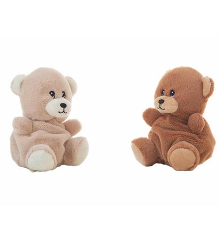 Soft plush teddy bear toy from BigBuy Kids, suitable for children, featuring a cuddly, plush design in a neutral color.