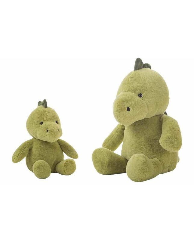 BigBuy Fun Kai Dinosaurus plush toy, 25 cm soft and cuddly dinosaur toy for children in playful design.