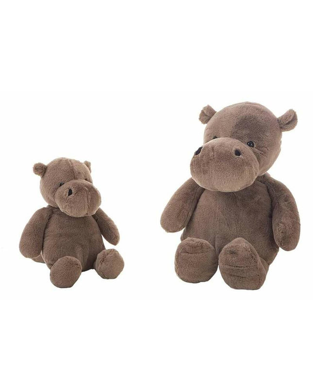 BigBuy Fun Kai Nijlpaard plush toy, 35 cm soft stuffed animal, ideal for children’s play and cuddling.