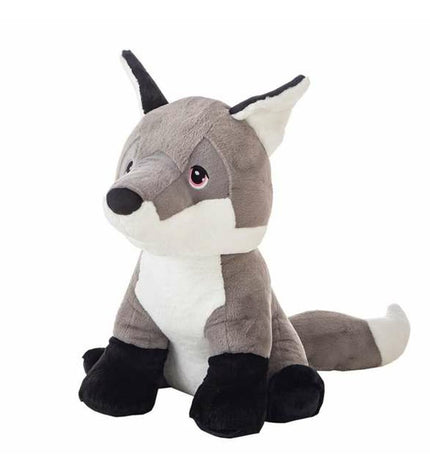 Soft Ray Fox plush toy from BigBuy Fun, 80 cm tall, ideal for cuddling and play, featuring a cute fox design.