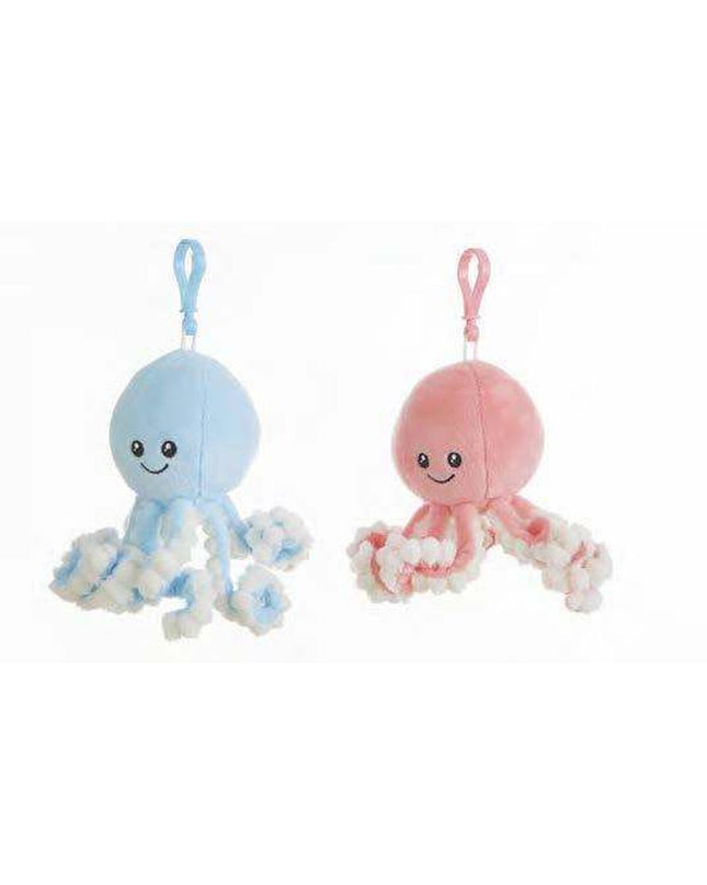 Soft plush octopus toy from BigBuy Fun, Pepe Knuffel Pulpo, ideal for cuddling and play, in vibrant colors and soft fabric.