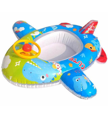 Red 90 cm inflatable boat toy by BigBuy Kids, suitable for outdoor play and water activities.