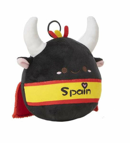 Soft polyester stuffed toy from BigBuy Kids, cozy plush plush for children, featuring bright colors and a cuddly design.