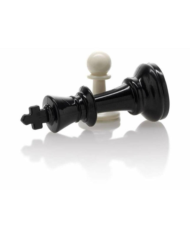 Cayro chess set with wooden pieces and board, suitable for family game nights and strategic play.