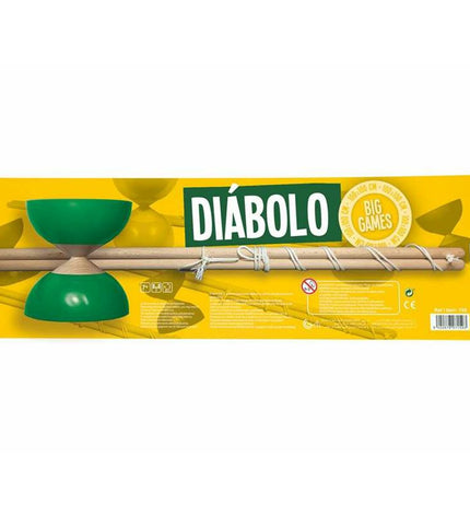 Cayro Diabolo for outdoor and recreational sports, featuring colorful plastic design with red and blue accents.