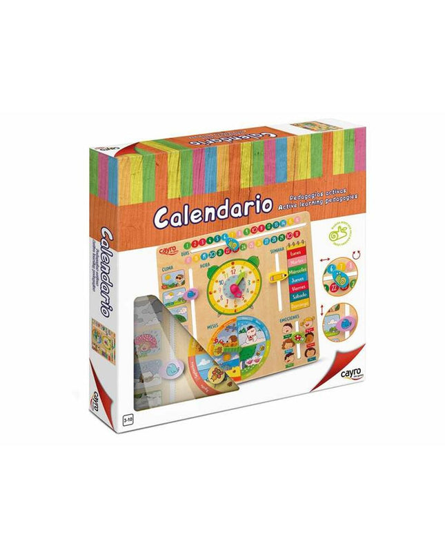 Cayro educational game for learning and play, featuring colorful game pieces and educational materials on a table.