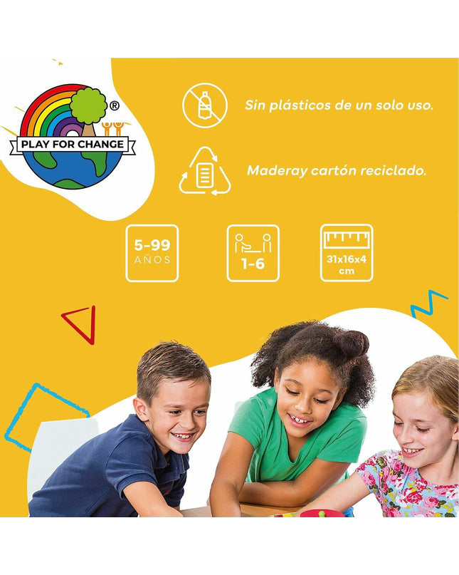 Cayro Behendigheidsspel toy with colorful wooden pieces and game board for fun skill-based gameplay.