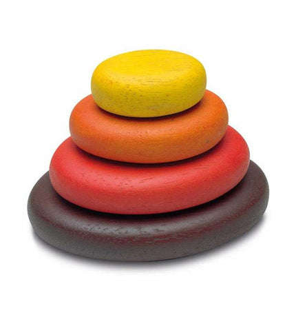 Cayro Blokken Stapelen baby speelgoed with colorful wooden stacking blocks for young children.