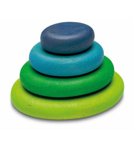 Colorful Cayro Blokken Stapelen baby speelgoed with stacked wooden blocks for young children, ideal for early learning and play.