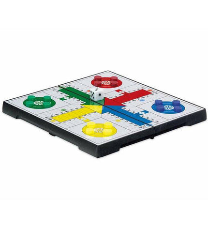 Cayro Parchis magnetic game set with colorful game board and pieces for fun family gameplay
