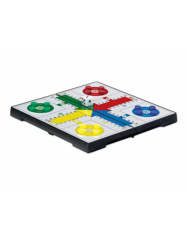 Cayro Parchis magnetic game set with colorful game board and pieces for fun family gameplay