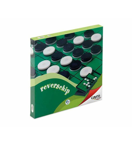 Cayro board game with colorful game pieces and card deck, designed for family and friends to play together.