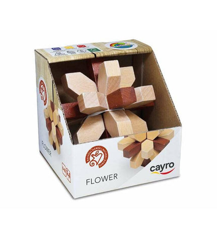 Colorful wooden children's puzzle by Cayro featuring various animal shapes, designed for kids' educational play and brain development.