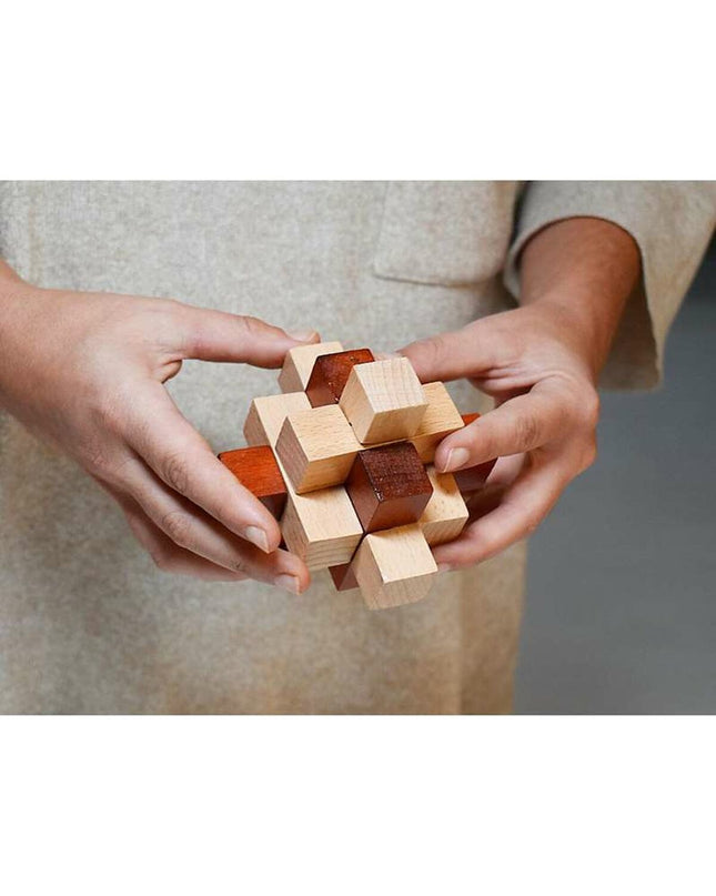 Cayro puzzle toy with colorful interlocking pieces, designed for brain teasers and fun puzzle solving activities.