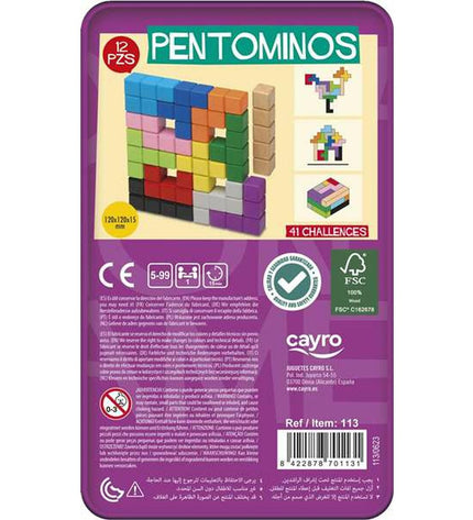 Cayro board game for kids, showing colorful game pieces and a game board with vibrant illustrations.