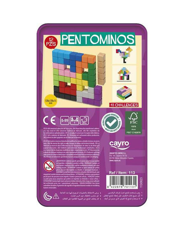 Cayro board game for kids, showing colorful game pieces and a game board with vibrant illustrations.