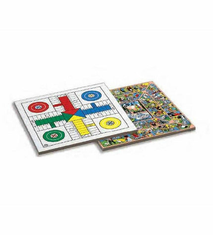Cayro Parchis en Oca game board, 40x40 cm, colorful plastic game surface for children’s board games and family fun.