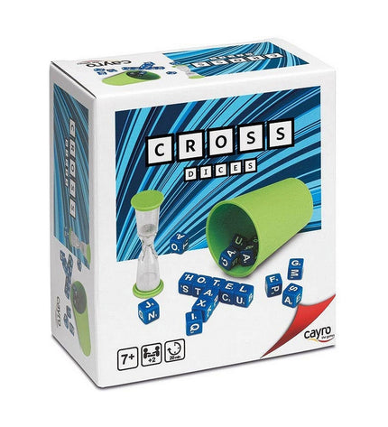 Cayro Cross Dices board game with colorful, multi-sided dice for family fun and strategic gameplay.