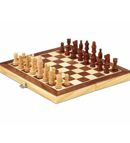 Cayro chess game set with wooden pieces on a board, suitable for strategy play and family game nights.