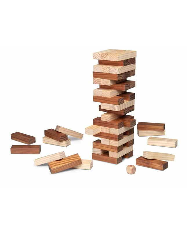 Cayro Behendigheidsspel with colorful wooden pieces and game board, designed for fun skill-based gameplay.