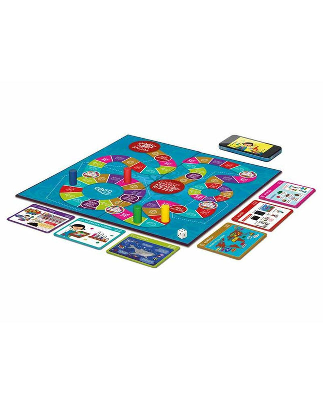 Cayro board game for children featuring colorful game pieces and a vibrant game board, ideal for family fun and game nights.