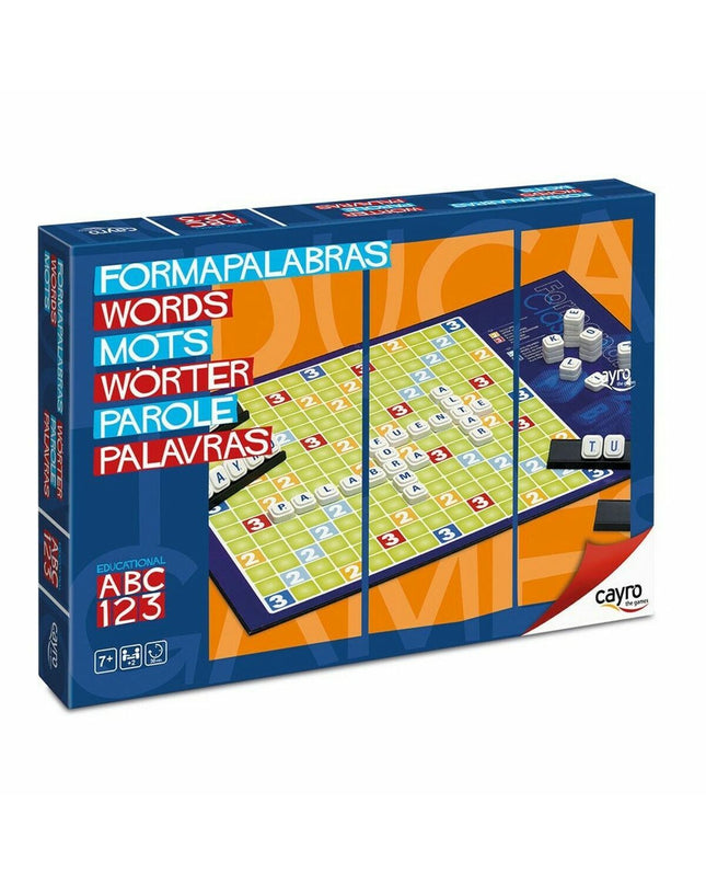 Cayro Behendigheidsspel with colorful wooden pieces and game board, part of Cayro's speelgoed en games collection.