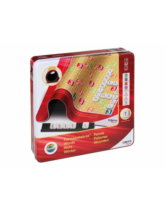 Cayro board game for children, featuring colorful game pieces and a game board, perfect for family fun and entertainment.