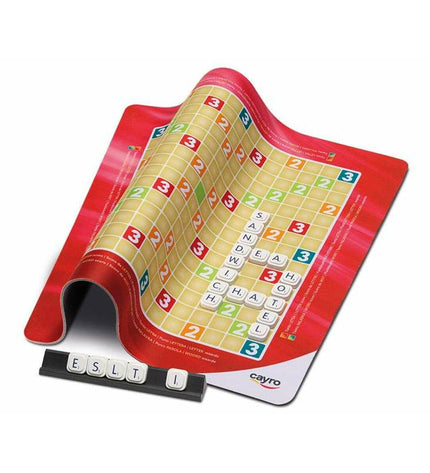 Cayro board game with colorful cards and game pieces on a wooden surface, part of Cayro's toys and games collection.