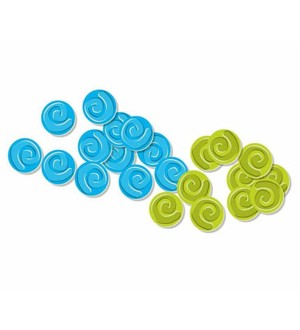 Cayro Bingo game with colorful Bingo cards, tokens, and calling device for family fun and group gameplay.