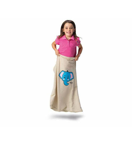 Cayro Jumping bags agility game with four colorful fabric bags for children’s outdoor play and coordination activities.