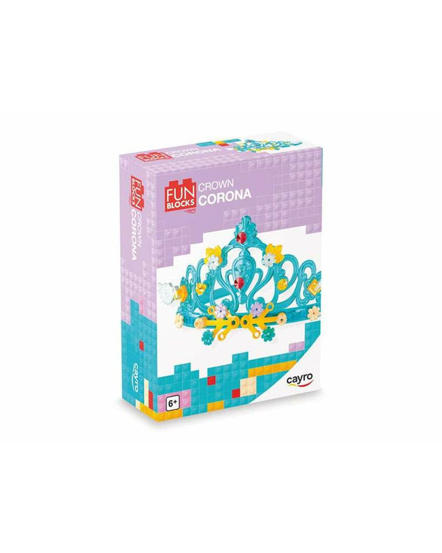 Cayro Bouwspel Cayro Kroon building toy with colorful plastic pieces for creative construction and play.