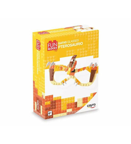 Cayro Bouwspel Cayro Bril toy and game set with colorful building pieces and a pair of safety glasses for kids’ construction play