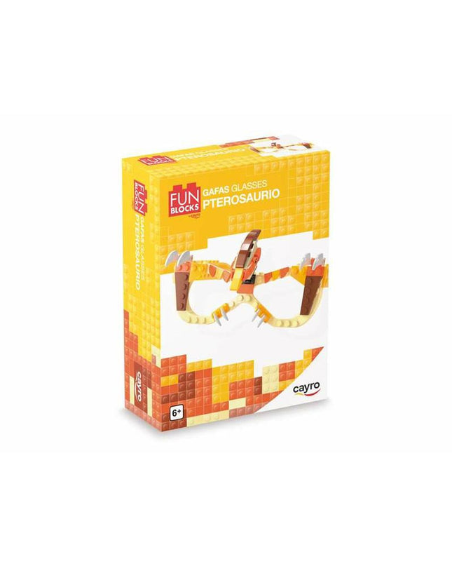Cayro Bouwspel Cayro Bril toy and game set with colorful building pieces and a pair of safety glasses for kids’ construction play