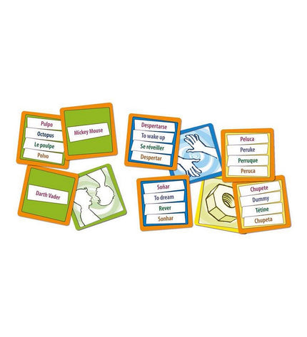 Cayro Bordspel Cayro Mi Mic, playful children's game with colorful pieces and game board for fun family entertainment.