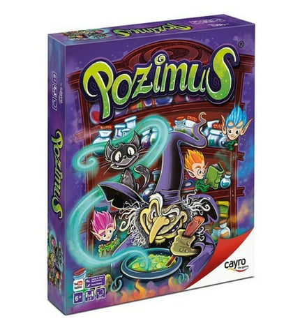 Cayro Pozimus toy set featuring colorful game pieces and accessories for kids' play and entertainment.