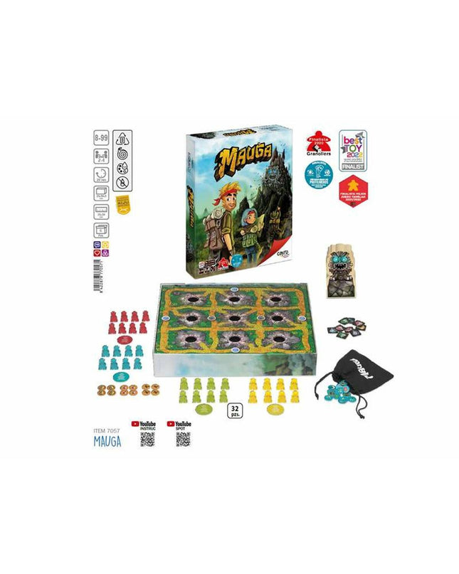 Cayro board game for kids, colorful game pieces and game board, fun toy for family and children from Cayro brand