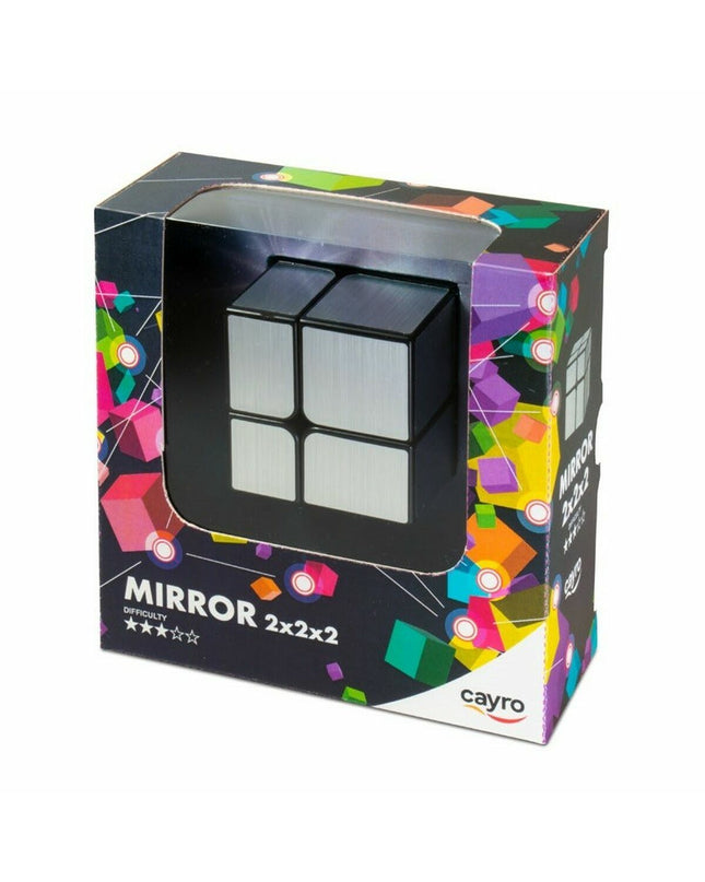 Cayro Rubik's Cube puzzle toy with colorful plastic squares in a partially solved state, designed for brain teasers and games.