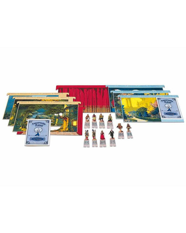 Cayro bordspel with colorful game pieces and game board, designed for family fun and strategic play.