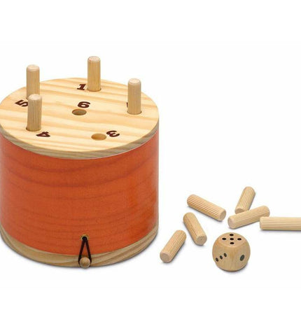 Cayro Educatief Spel Super Six with colorful game pieces and game board, suitable for children’s educational fun and family play.