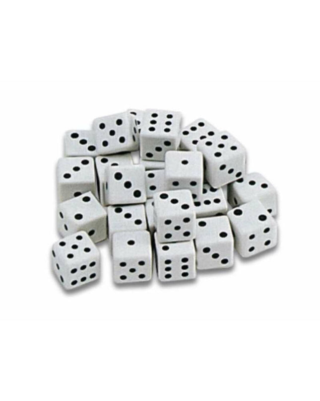 Cayro Dobbelsteen, a colorful plastic die used in board games and family fun activities.