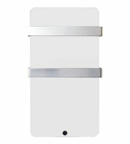 Haverland XTAL6B white towel rack for bathroom and kitchen, wall-mounted with multiple bars for drying towels.
