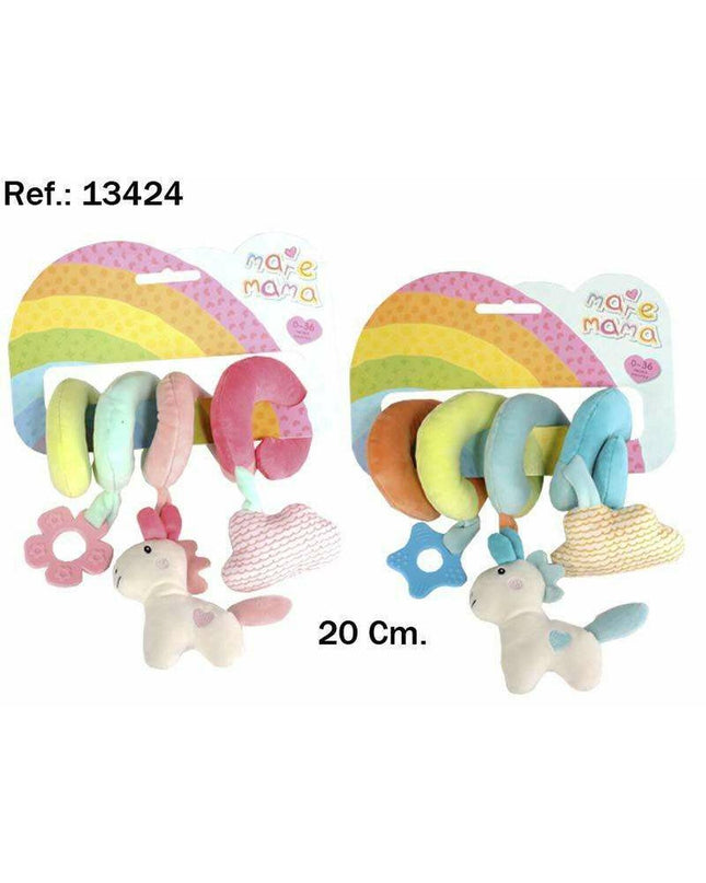 Soft handmade stuffed animal toy from Artesanía Beatriz, featuring plush fabric and detailed craftsmanship.
