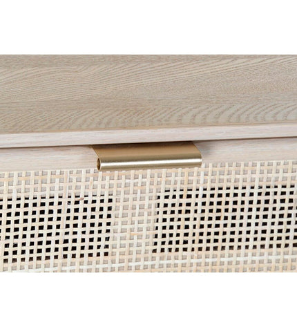 DKD Home Decor bureau made of Paulownia wood and MDF, 120x42.5x78 cm, featuring a modern, functional design for home and kitchen.