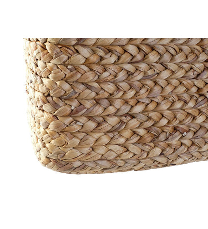 DKD Home Decor basket spelset with two natural brown woven baskets for home storage and organization.