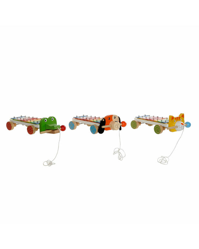 Colorful DKD Home Decor xylophone with metal and wood parts, ideal as a children's musical instrument and toy.